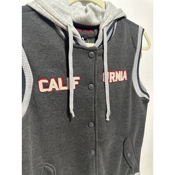 BB Jeans California varsity vest size L NWT - Picture 2 of 5